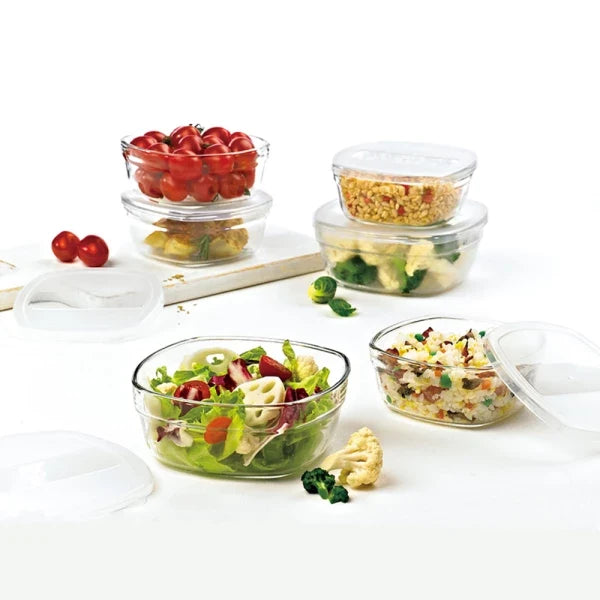 2 Cup Glasslock Square Food Storage Container