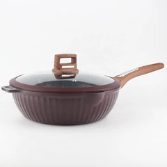 12-Piece Purple Granite Cookware Set