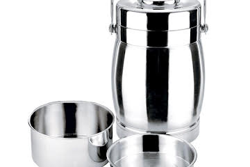 1.2 L Insulated Stainless Steel 304 Hot and Cold 2-pc Food Container