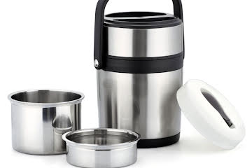 1.4 Liter Stainless Steel Vacuum Thermos - Hot and Cold