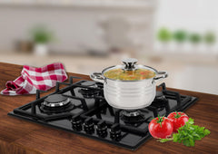 10 QT Stainless Steel 18/10 Induction Low Pot