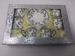 12 PC Classic Coffee/Tea & Espresso Cups & Saucers