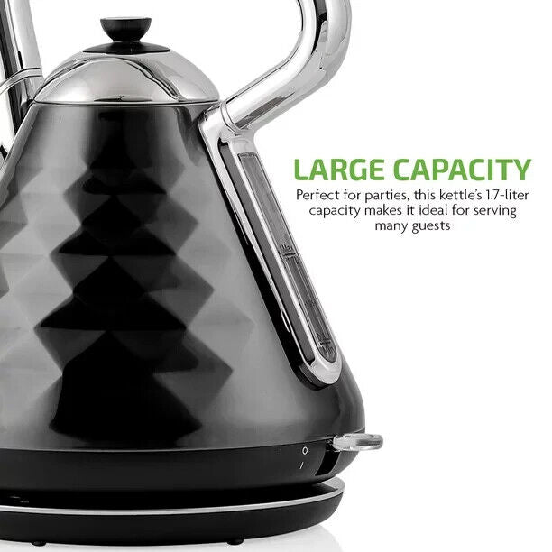 1.7L Ovente Electric Kettle Hot Water Boiler